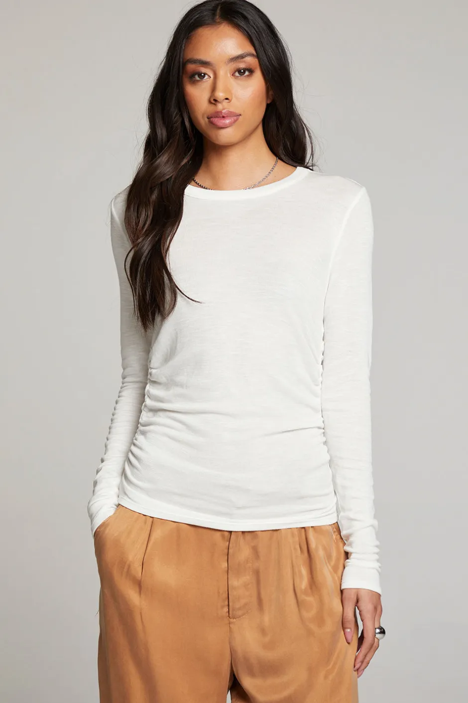 Women Chaser Brand Louis White Long Sleeve