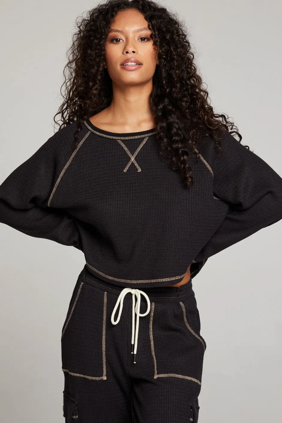 Women Chaser Brand Lucy Licorice Long Sleeve