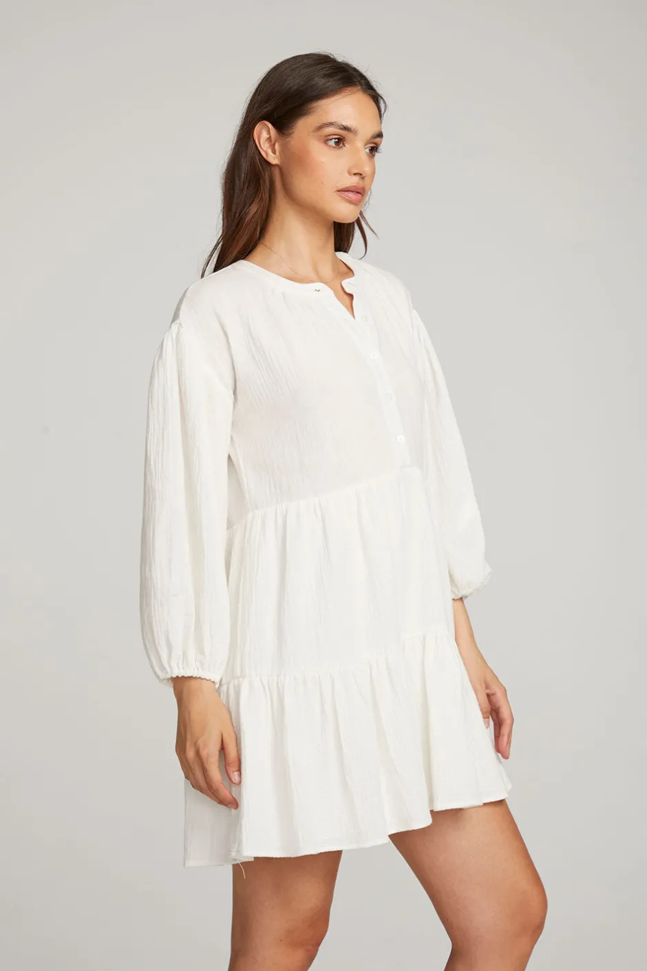 Women Chaser Brand Magnolia White Mini Dress