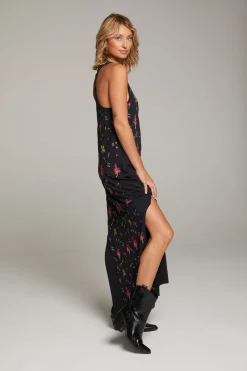 Women Chaser Brand Manatee Night Palm Maxi Dress