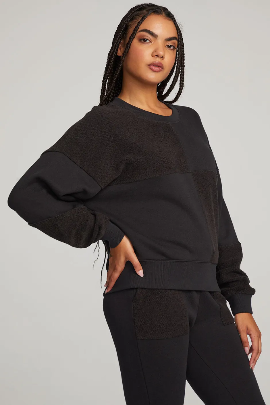 Women Chaser Brand Marie Licorice Pullover
