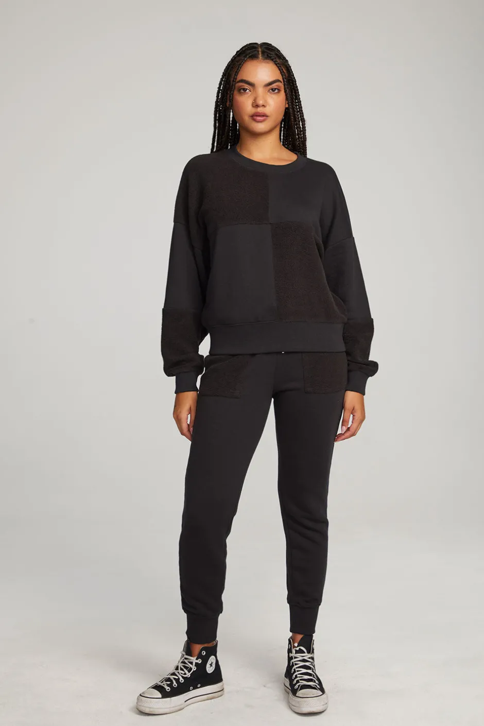 Women Chaser Brand Marie Licorice Pullover