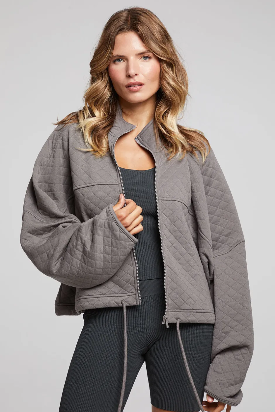 Women Chaser Brand Mccartneyy Foggy City Zip Up