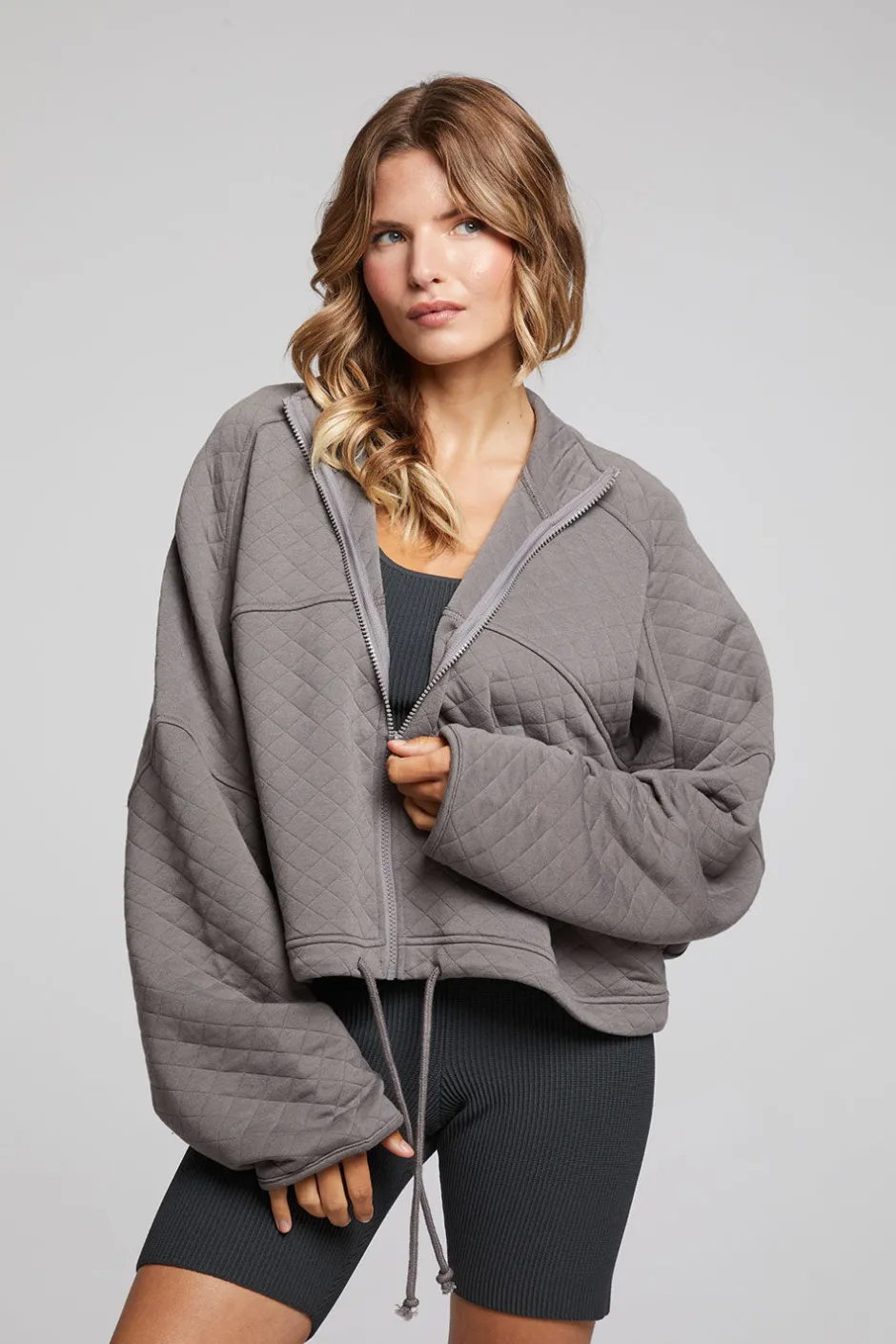 Women Chaser Brand Mccartneyy Foggy City Zip Up