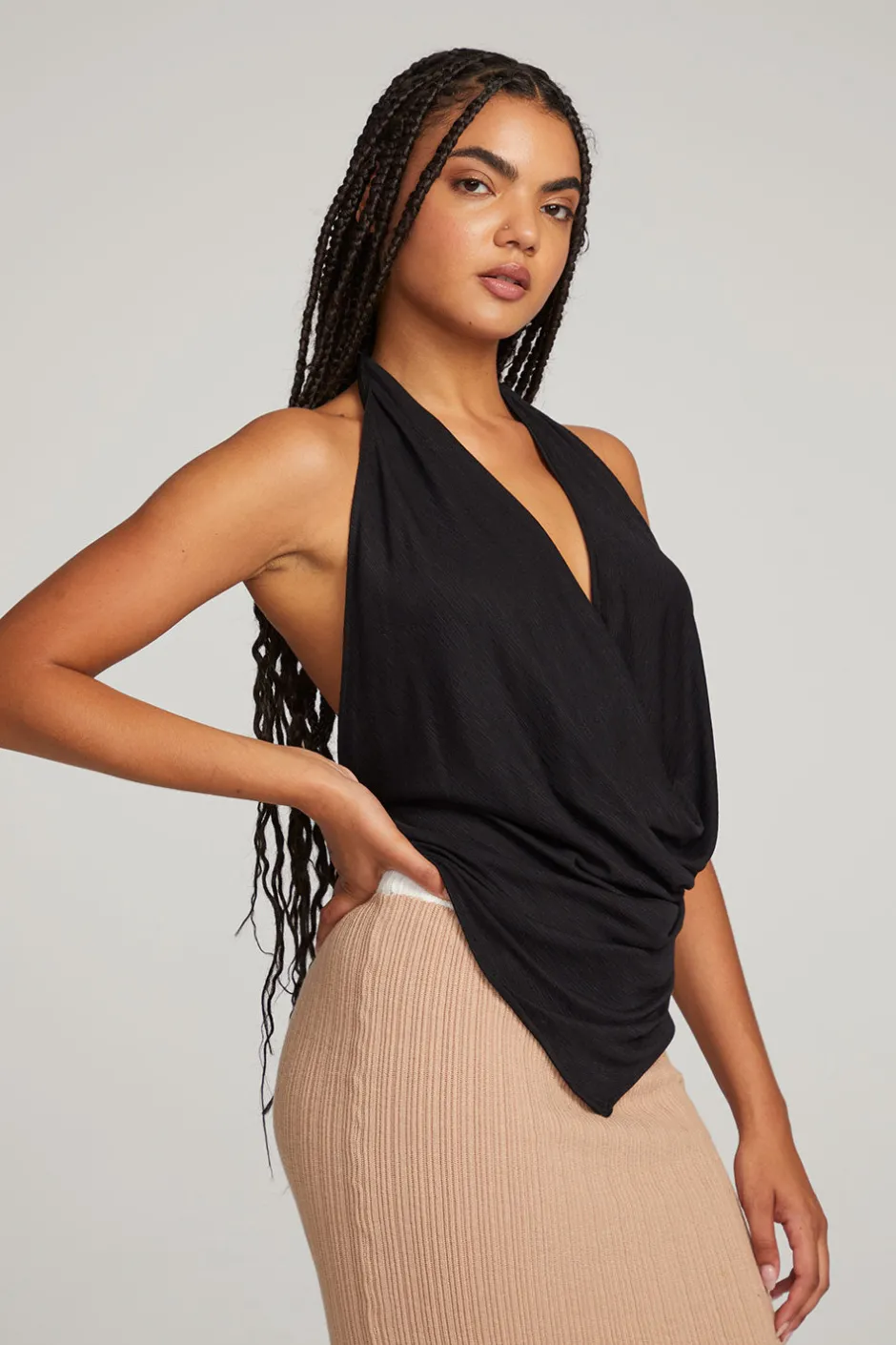 Women Chaser Brand Mckinny Licorice Tank