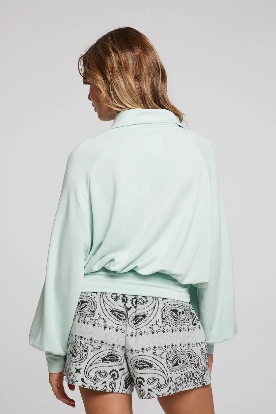 Women Chaser Brand Midnight Matcha Half Zip