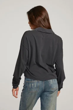 Women Chaser Brand Miles Licorice Long Sleeve