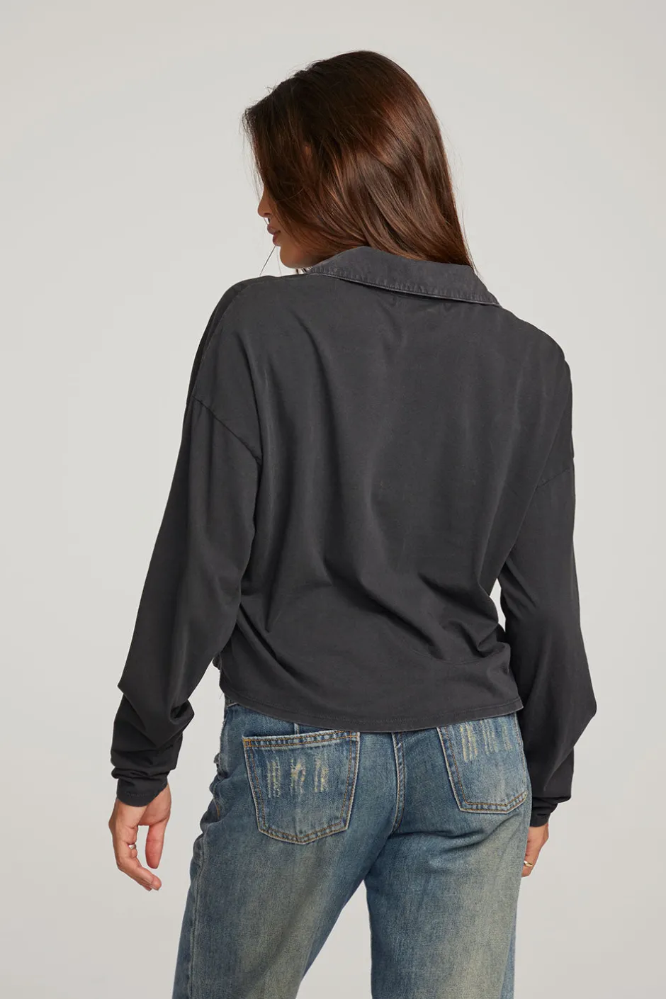 Women Chaser Brand Miles Licorice Long Sleeve