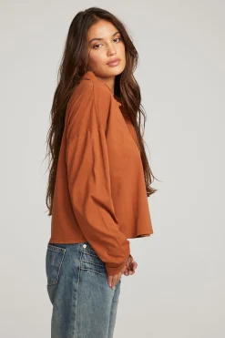 Women Chaser Brand Miles Whiskey Long Sleeve