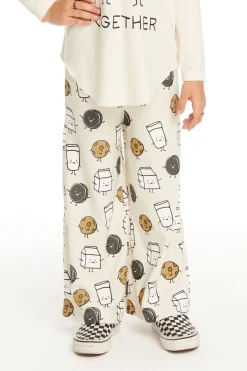 Kids Chaser Brand Milk And Cookies Pants