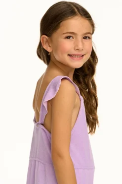 Kids Chaser Brand Monterey Digital Lavender Jumpsuit