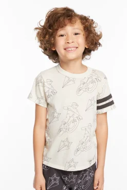 Kids/BOY Chaser Brand Moto Star Boys Tee