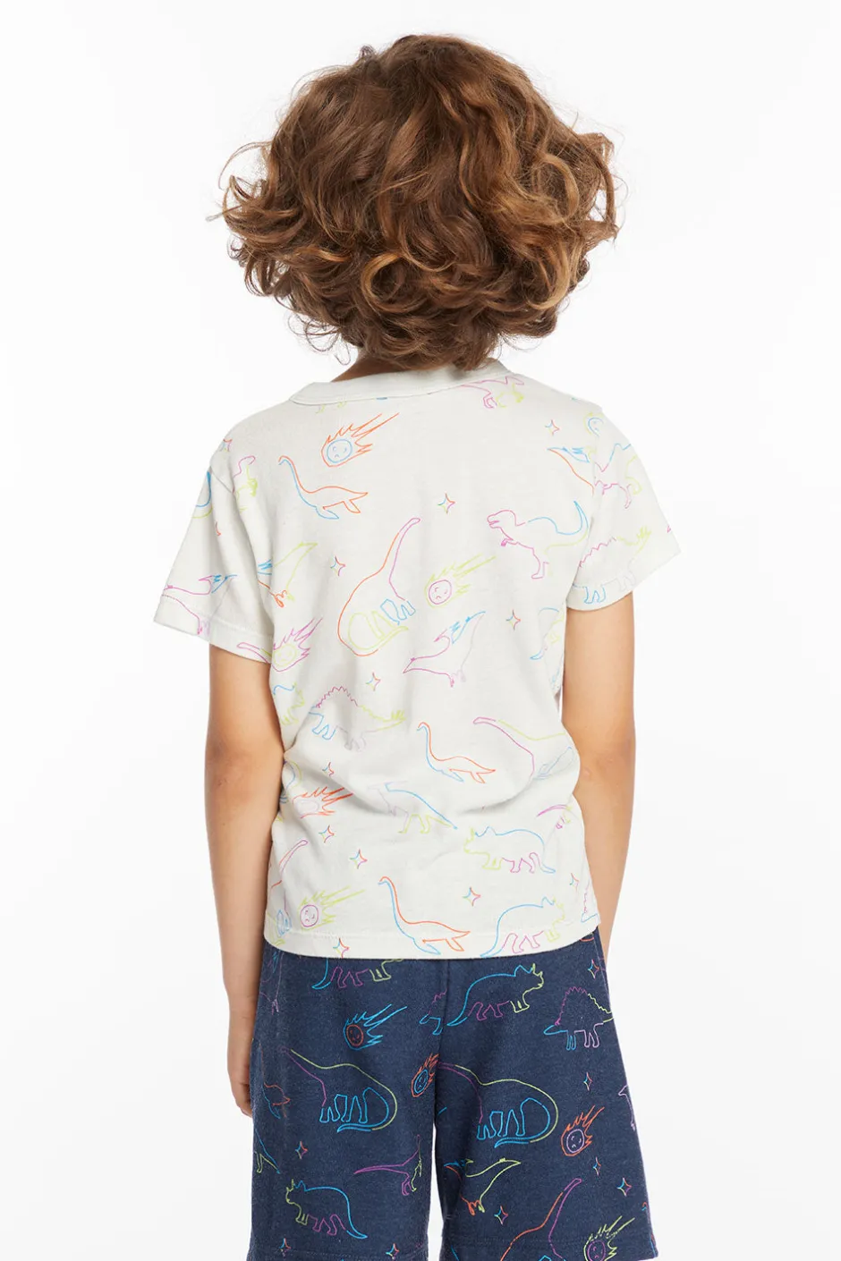 Kids/BOY Chaser Brand Neon Dinos Boys Tee
