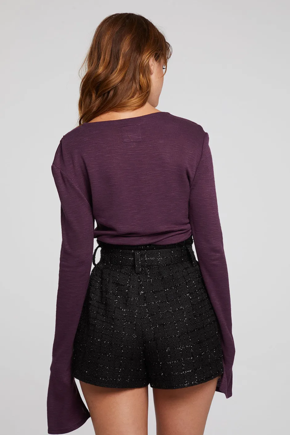 Women Chaser Brand Nyla Plum Perfect Blouse