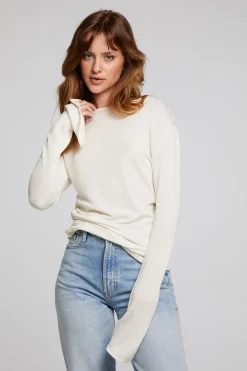 Women Chaser Brand Nyla Starry White Blouse