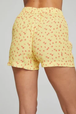 Women Chaser Brand Ollie Boxer Shorts - Anise Flower Print