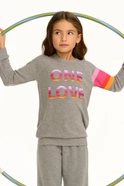 Kids Chaser Brand One Love Pullover