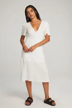 Women Chaser Brand Palmer White Midi Dress