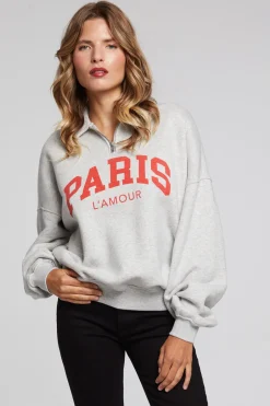 Women Chaser Brand Paris L' Amour Pullover