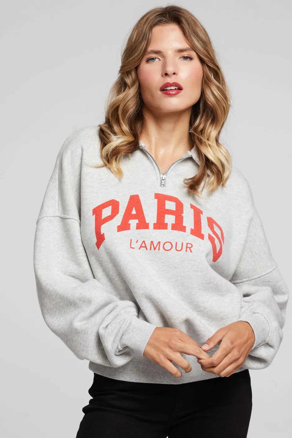 Women Chaser Brand Paris L' Amour Pullover