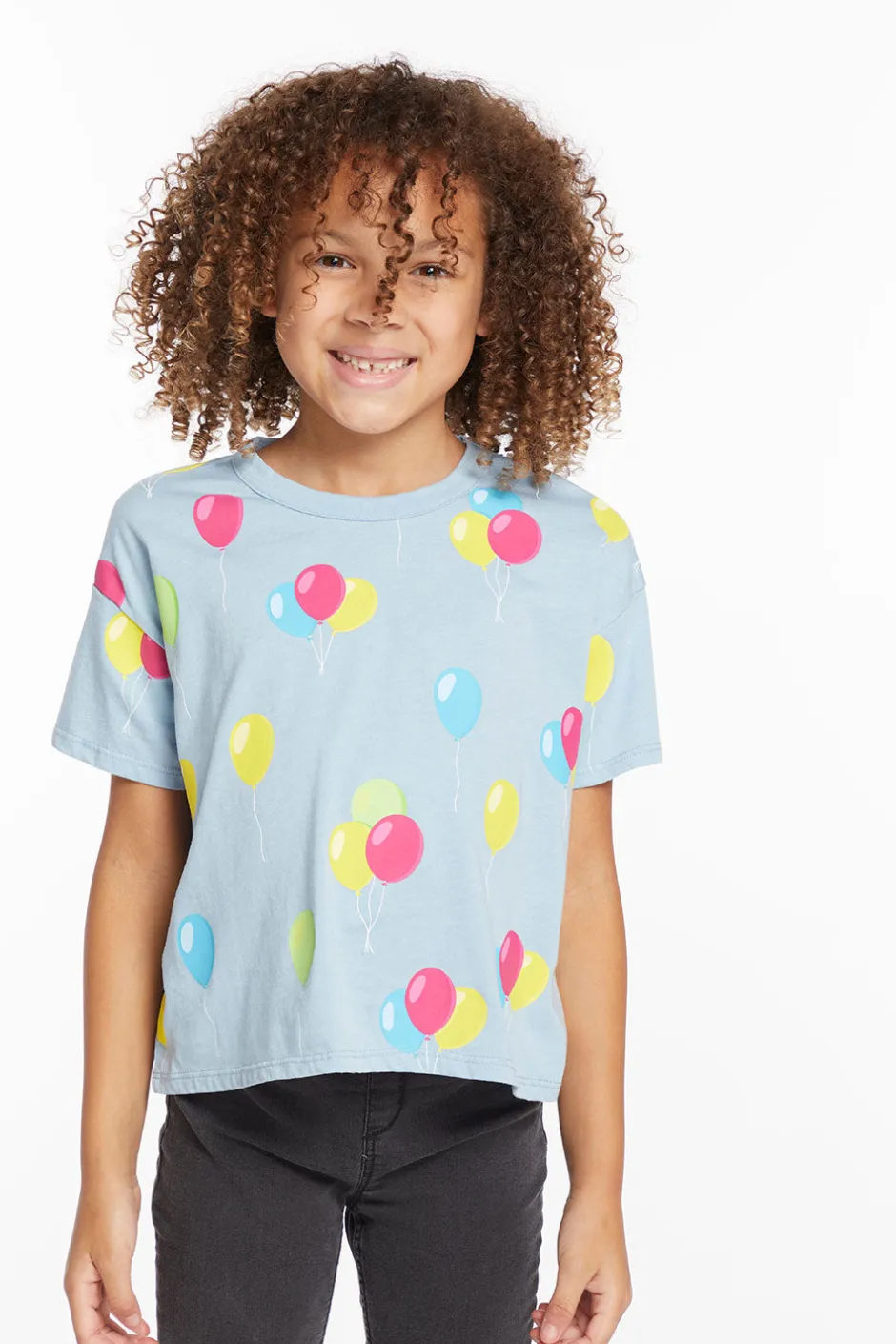 Kids Chaser Brand Party Balloons Girls Tee