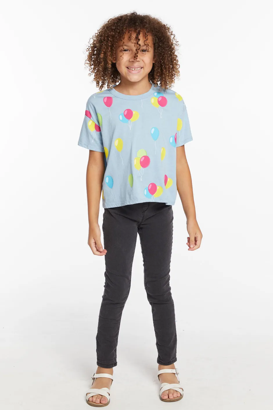 Kids Chaser Brand Party Balloons Girls Tee