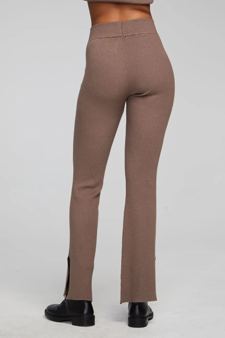 Women Chaser Brand Party Deep Taupe Flare Bottoms