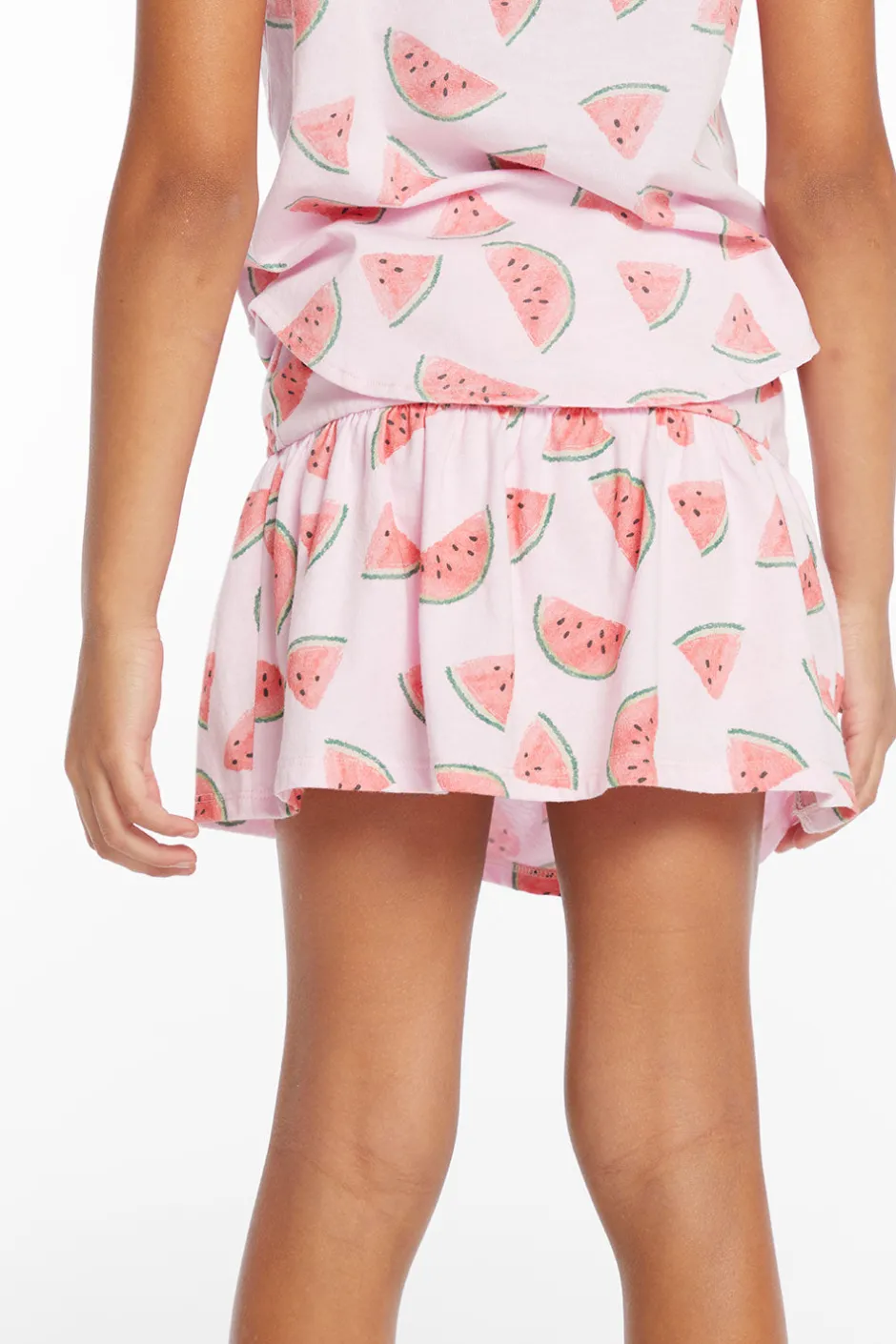 Kids Chaser Brand Peplum Watermelon Heaven Girls Skort