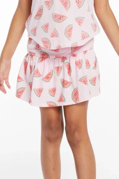 Kids Chaser Brand Peplum Watermelon Heaven Girls Skort