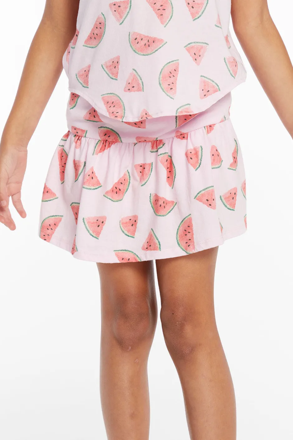 Kids Chaser Brand Peplum Watermelon Heaven Girls Skort