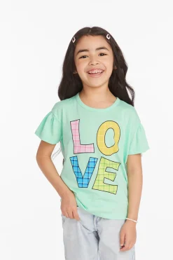 Kids Chaser Brand Picnic Love Girls Tee