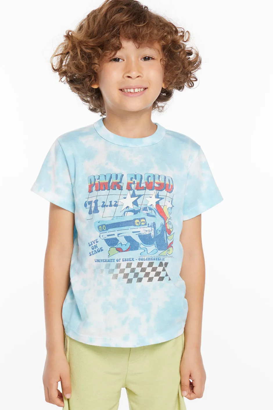 Women/Kids/BOY Chaser Brand Pink Floyd Live On Stage Boys Tee