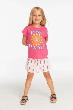 Women/Kids Chaser Brand Pink Floyd Prism Sun Girls Tee