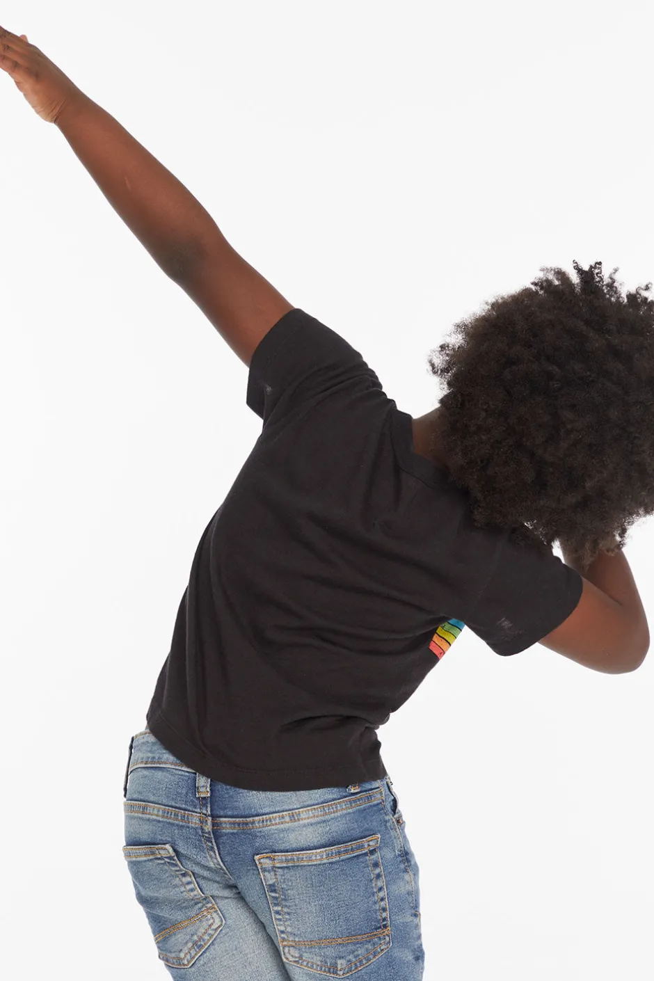 Women/Kids/BOY Chaser Brand Pink Floyd Rainbow Stripe Boys Tee