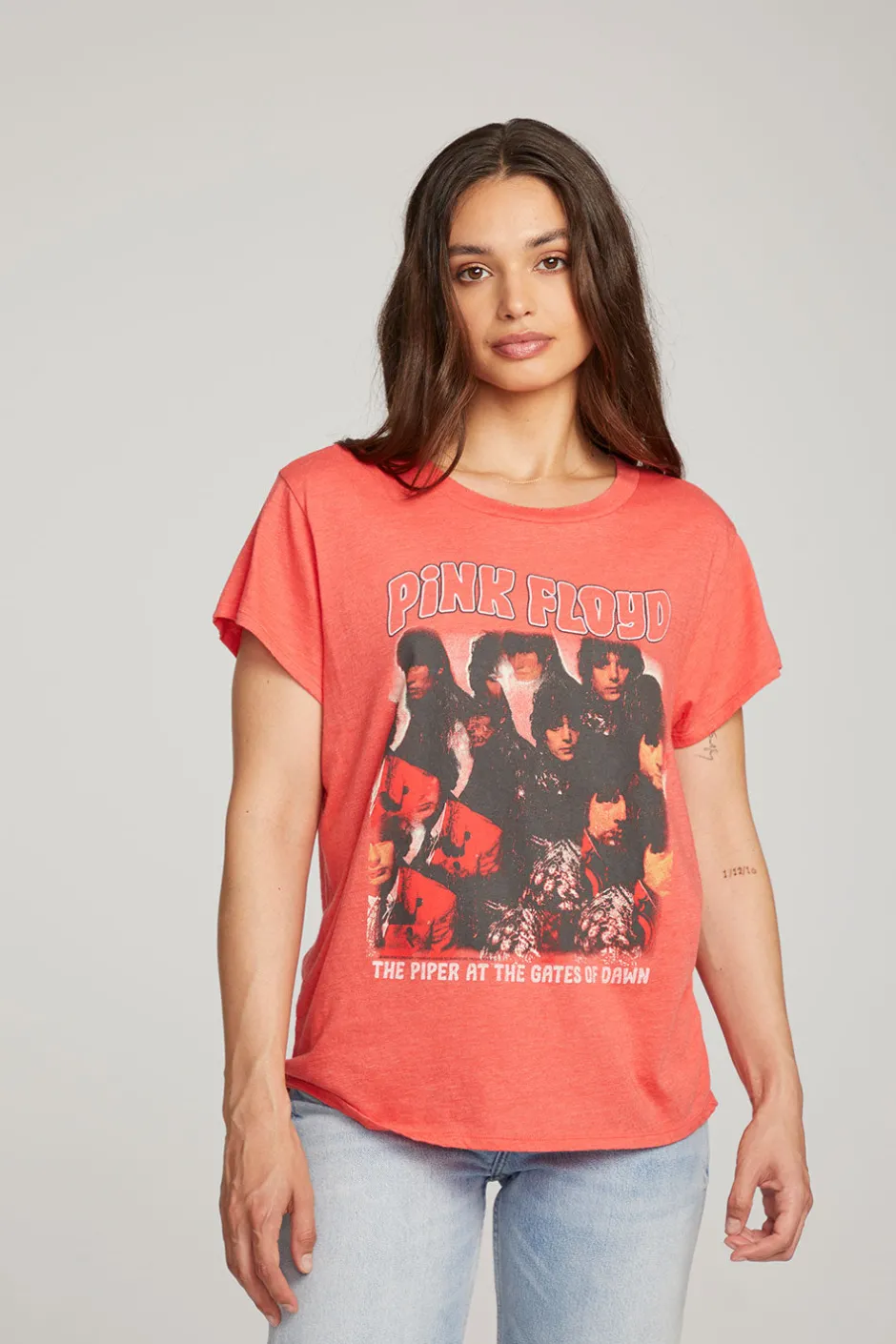 Women Chaser Brand Pink Floyd The Piper Tee