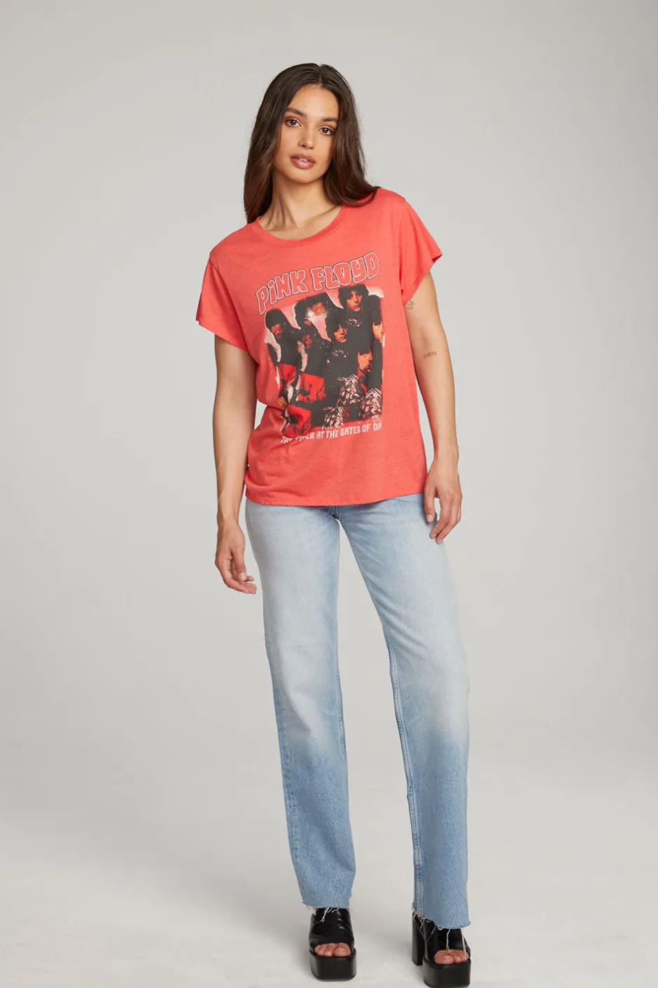 Women Chaser Brand Pink Floyd The Piper Tee