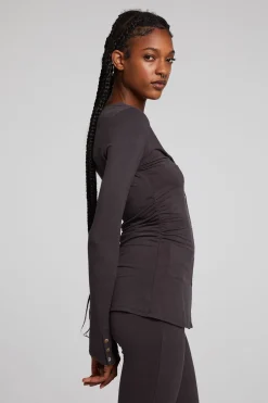 Women Chaser Brand Priscilla Chocolate Torte Long Sleeve