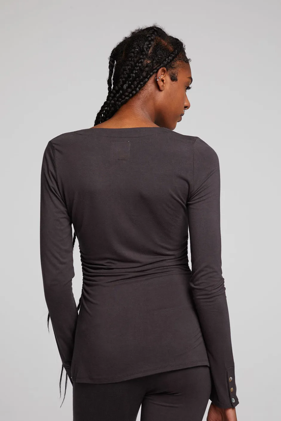 Women Chaser Brand Priscilla Chocolate Torte Long Sleeve