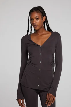 Women Chaser Brand Priscilla Chocolate Torte Long Sleeve