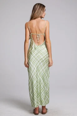 Women Chaser Brand Quisisana Pistachio Maxi Dress