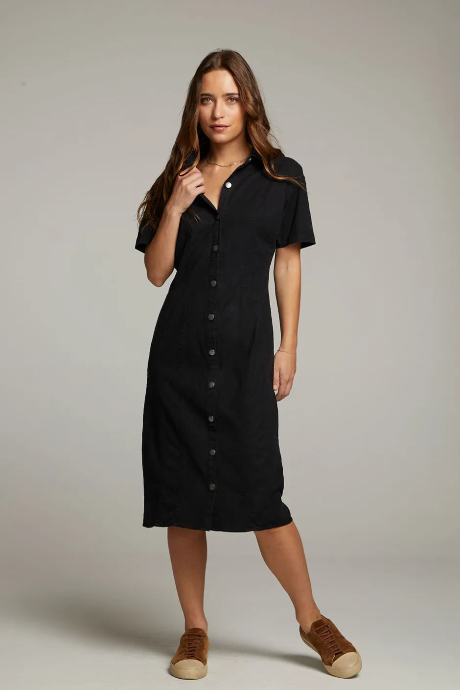 Women Chaser Brand Rachelle Licorice Dress