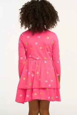 Kids Chaser Brand Rainbow Stars Dress