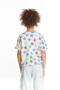Kids Chaser Brand Rainbow Stars Girls Tee