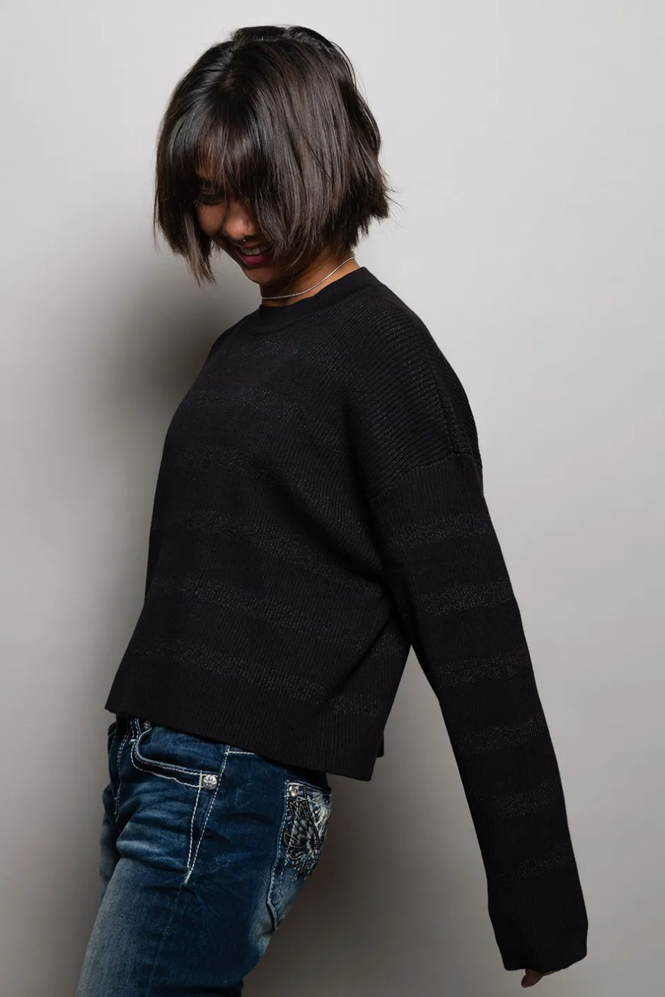 Women Chaser Brand Ramonee Fillmore Stripe Pullover