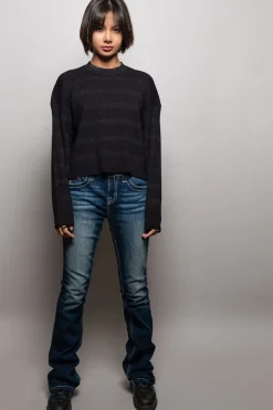 Women Chaser Brand Ramonee Fillmore Stripe Pullover