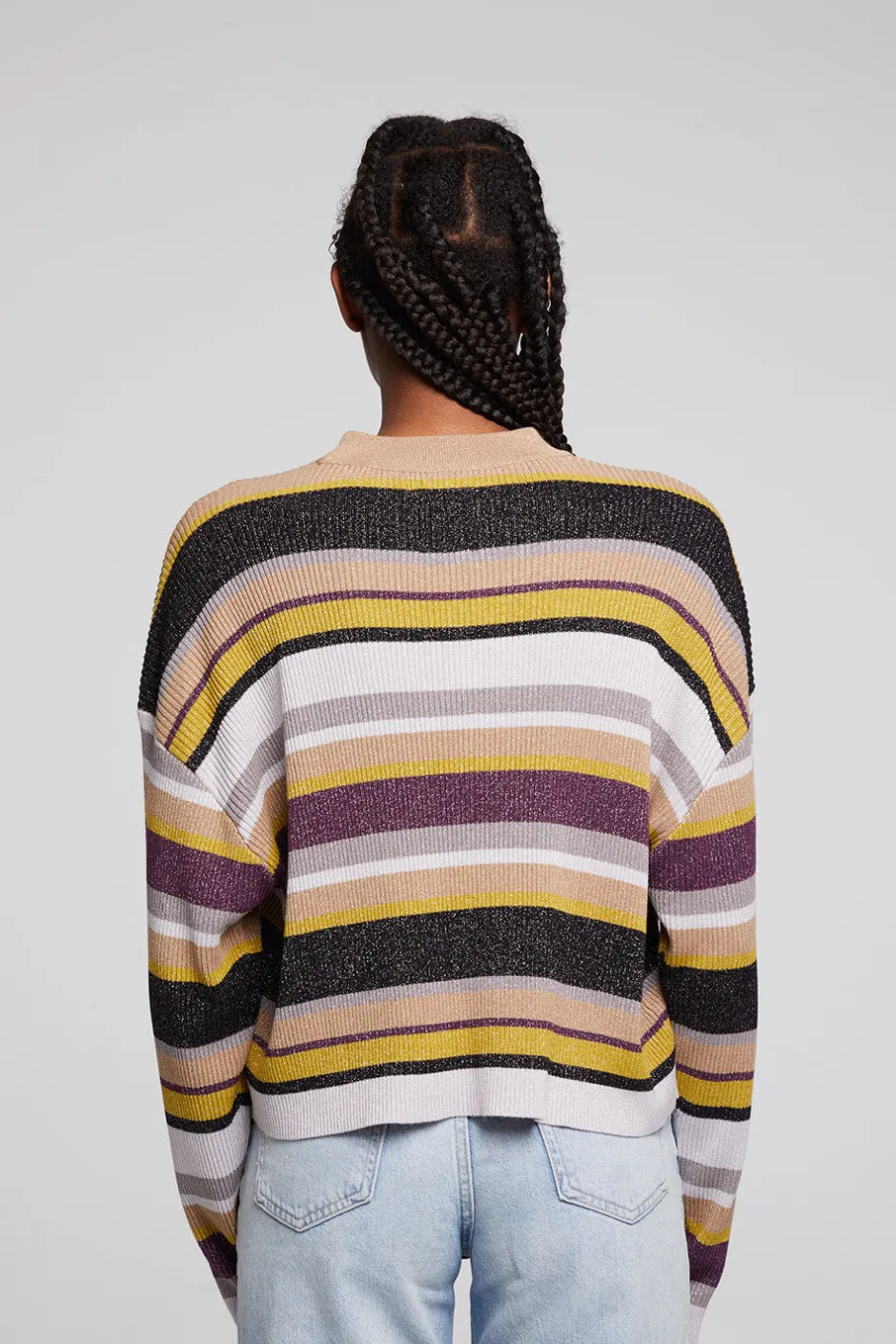Women Chaser Brand Ramonee Haight Street Stripe Pullover
