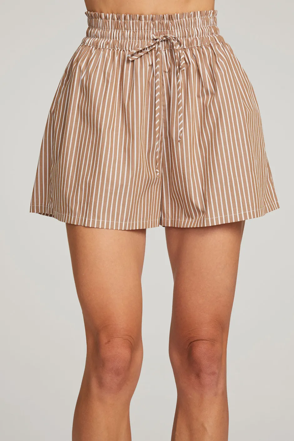 Women Chaser Brand Rapalloo Whiskey Stripe Short