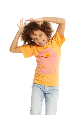 Kids Chaser Brand Retro Flowers Tee