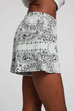Women Chaser Brand Riley Matcha Bandana Short