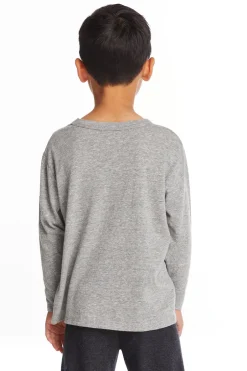 Kids/BOY Chaser Brand Rocketships Boys Long Sleeve Crew Neck Tee
